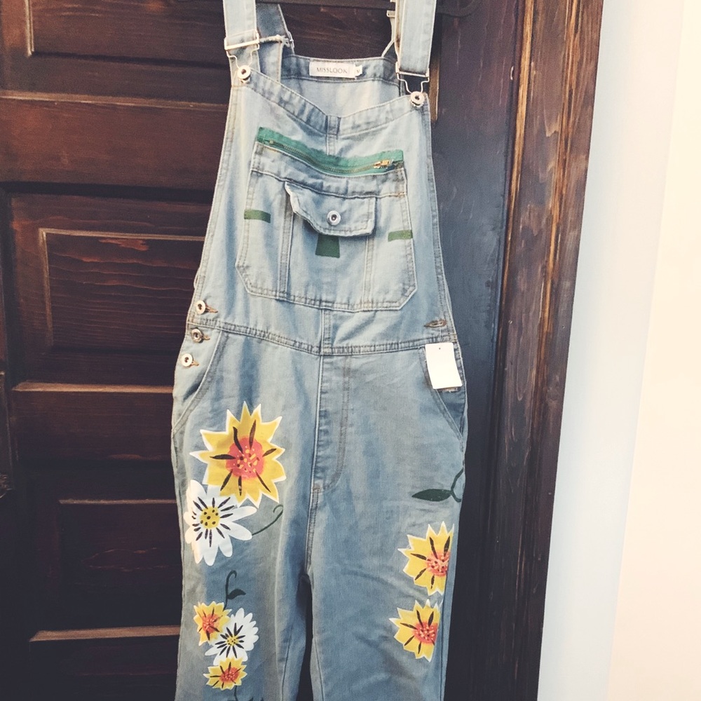 Denim Overalls